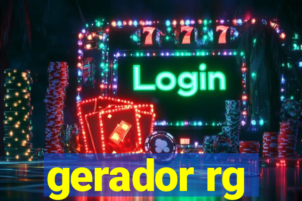 gerador rg